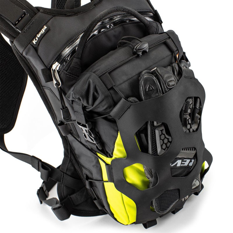MOCHILA KRIEGA TRAIL 9 ADVENTURE BACKPACK AMARILLO FLUOR