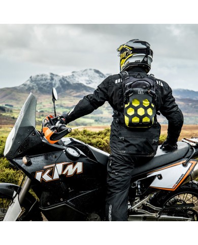 MOCHILA KRIEGA TRAIL 9 ADVENTURE BACKPACK AMARILLO FLUOR