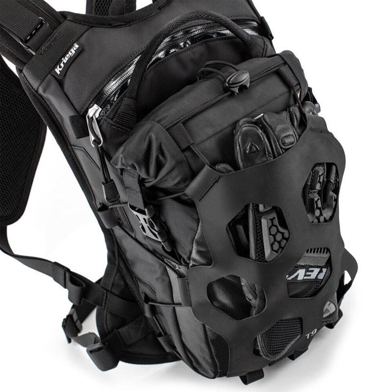 MOCHILA KRIEGA TRAIL 9 ADVENTURE BACKPACK NEGRO