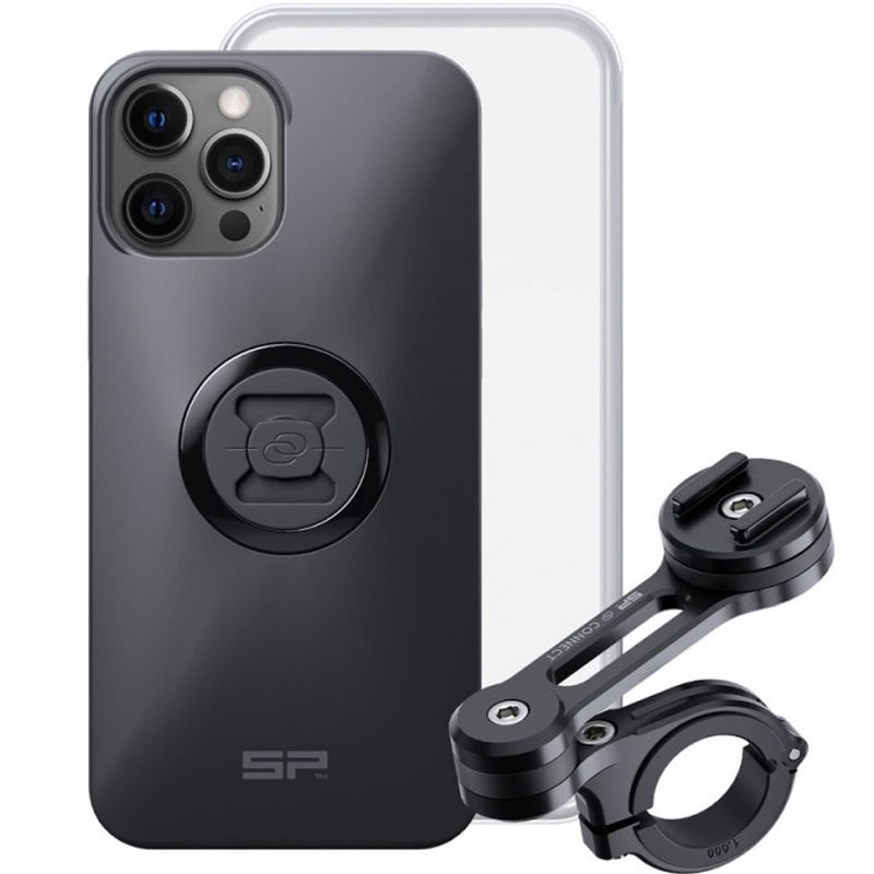 KIT SOPORTE Y FUNDAS SP CONNECT MOTO BUNDLE IPHONE 12 PRO MAX