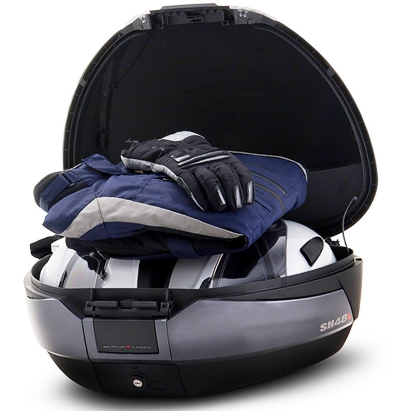 MALETA SHAD SH48 DARK GREY/BLACK