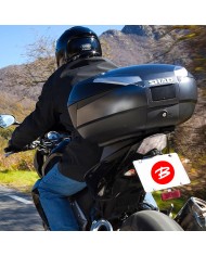 MALETA SHAD SH48 DARK GREY/BLACK