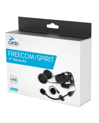 KIT AUDIO CARDO FREECOM/SPIRIT PARA SEGUNDO CASCO