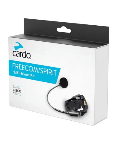 BASE DE AUDIO CON MICRO EXTERNO CARDO FREECOM/SPIRIT SERIES PARA CASCOS JET