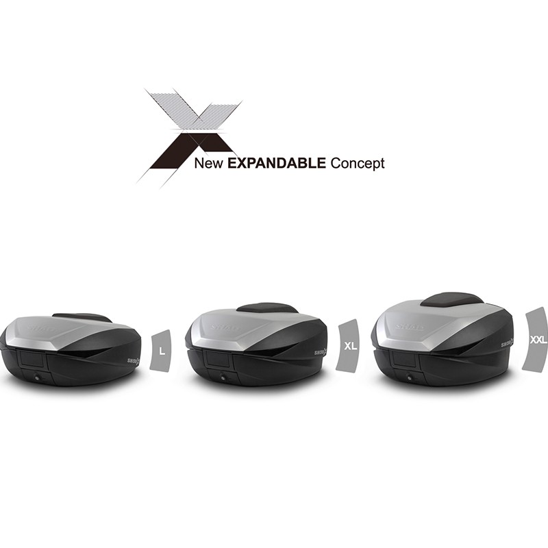 BAUL SHAD SH59X EXPANDIBLE ALUMINIUM