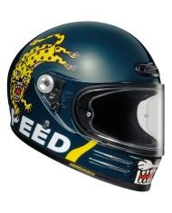 CASCO SHOEI GLAMSTER 06 CHEETAH CUSTOM CYCLES TC2