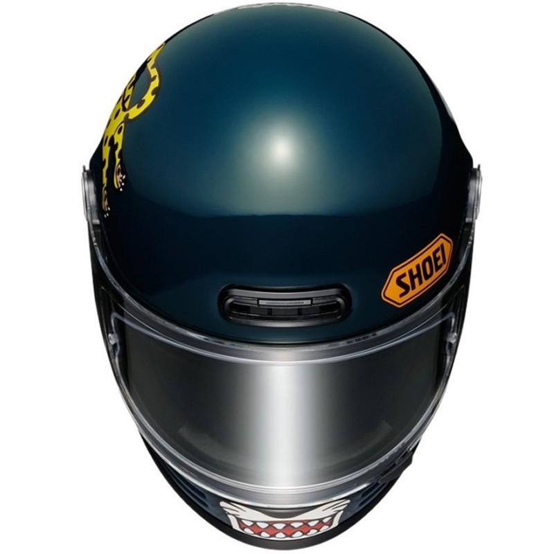 CASCO SHOEI GLAMSTER 06 CHEETAH CUSTOM CYCLES TC2