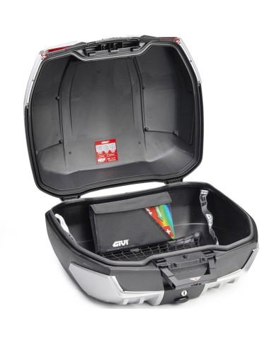 BAUL GIVI V58N MAXIA 5 CATADIÓPTRICO ROJO