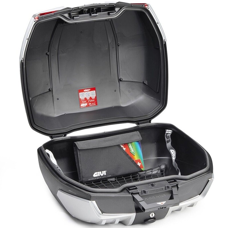 BAUL GIVI V58N MAXIA 5 CATADIÓPTRICO ROJO