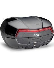 BAUL GIVI V58NN MAXIA 5 NEGRA CATADIÓPTRICO ROJO