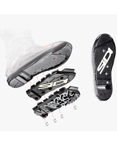 BOTAS SIDI CROSSFIRE 3 SRS RED/RED