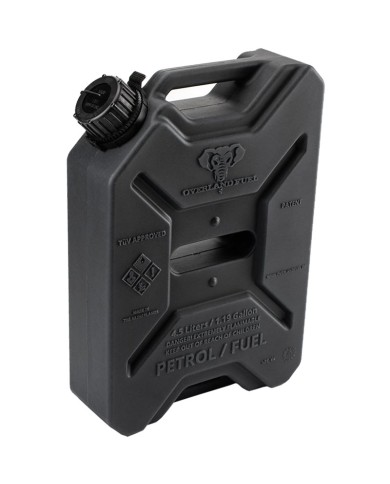 BIDON OVERLAND PARA FUEL Y AGUA 4.5L NEGRO