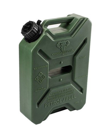 BIDON OVERLAND PARA FUEL Y AGUA 4.5L VERDE