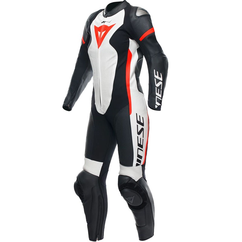 MONO DAINESE GROBNIK PROFESIONAL PERFORADO LADY BLACK/WHITE/FLUO RED