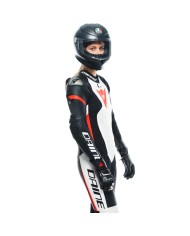 MONO DAINESE GROBNIK PROFESIONAL PERFORADO LADY BLACK/WHITE/FLUO RED