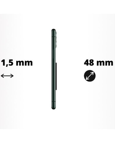 PLACA ADHESIVA METÁLICA SHAPEHEART PARA SMARTPHONE