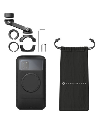 KIT FUNDA Y SOPORTE MAGNETICO SHAPEHEART MOTO PRO BOOST XXL UNIVERSAL