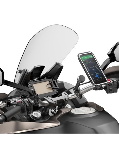 KIT FUNDA Y SOPORTE MAGNETICO SHAPEHEART MOTO PRO BOOST XXL UNIVERSAL