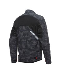 CHAQUETA DAINESE IGNITE AIR TEX CAMO-GRIS/NEGRO/FLUOR-ROJO