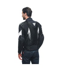 CHAQUETA DAINESE SUPER RIDER 2 ABSOLUTESHELL BLACK/WHITE