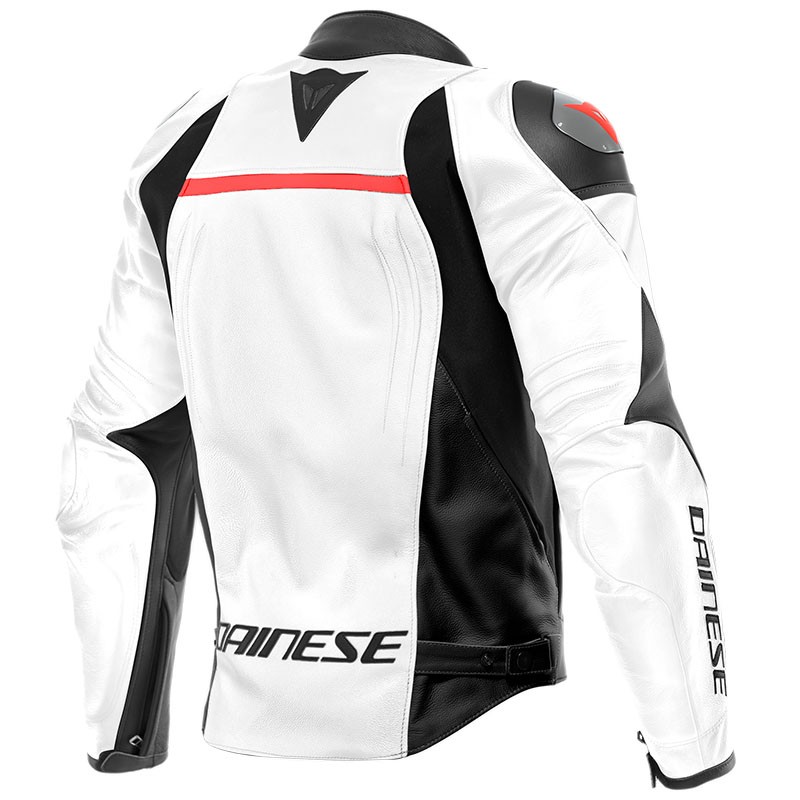 CHAQUETA DAINESE RACING 4 BLANCO/NEGRO
