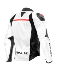 CHAQUETA DAINESE RACING 4 BLANCO/NEGRO