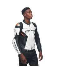 CHAQUETA DAINESE RACING 4 BLANCO/NEGRO