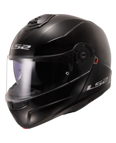 CASCO LS2 STROBE II 22.06 MODULAR NEGRO BRILLO