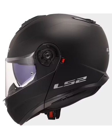 CASCO LS2 STROBE II 22.06 MODULAR NEGRO MATE