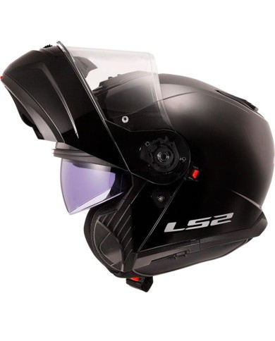 CASCO LS2 STROBE II 22.06 MODULAR NEGRO MATE