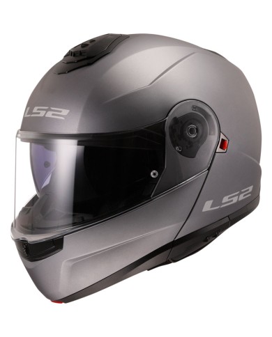 CASCO LS2 STROBE II 22.06 MODULAR TITANIO MATE