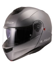 CASCO LS2 STROBE II 22.06 MODULAR TITANIO MATE