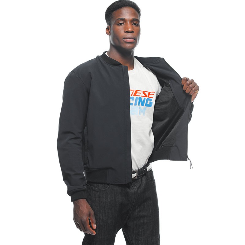 CHAQUETA DAINESE CORTAVIENTOS BHYDE TEX NEGRO