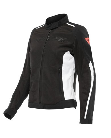 CHAQUETA DAINESE HYDRAFLUX 2 AIR D-DRY LADY BLACK/WHITE