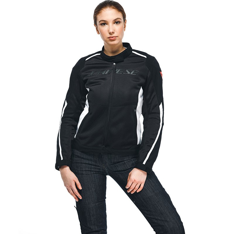 CHAQUETA DAINESE HYDRAFLUX 2 AIR D-DRY LADY BLACK/WHITE