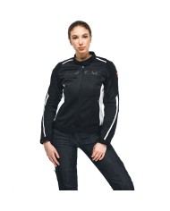 CHAQUETA DAINESE HYDRAFLUX 2 AIR D-DRY LADY BLACK/WHITE