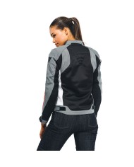 CHAQUETA DAINESE HYDRAFLUX 2 AIR D-DRY LADY BLACK/GRAY/LAVA-RED