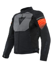 CHAQUETA DAINESE AIR FAST TEX BLACK/GRAY/FLUO-RED