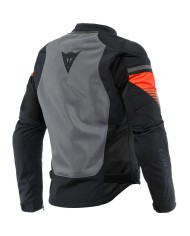 CHAQUETA DAINESE AIR FAST TEX BLACK/GRAY/FLUO-RED