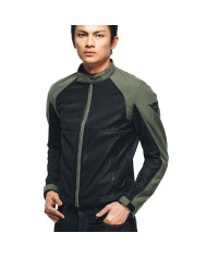 CHAQUETA DAINESE SEVILLA AIR TEX BLACK/GRAPE-LEAF