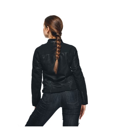 CHAQUETA DAINESE SEVILLA AIR TEX LADY NEGRO/NEGRO