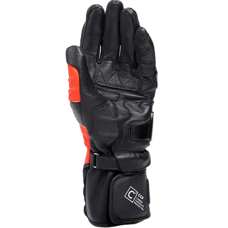 GUANTES DAINESE CARBON 4 BLACK/FLUO-RED/WHITE