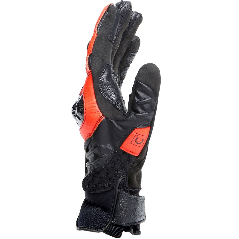 GUANTES DAINESE CARBON 4 SHORT BLACK/FLUO RED