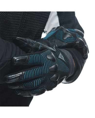 GUANTES DAINESE UNRULY ERGO-TEK LADY BLACK/OCEAN-DEPTHS