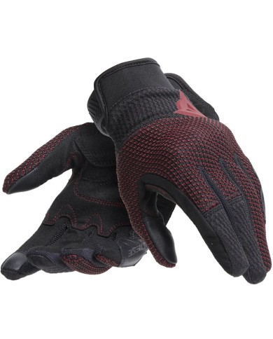 GUANTES DAINESE TORINO LADY NEGRO/ROJO
