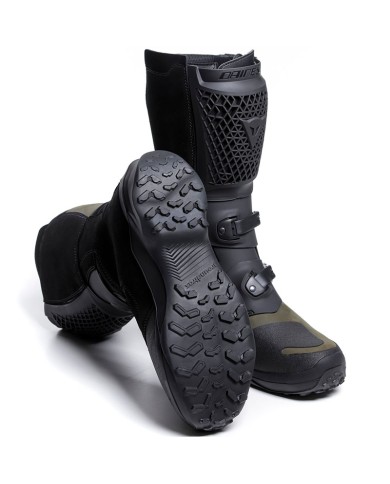 BOTAS DAINESE SEEKER GORE-TEX BLACK/ARMY-GREEN