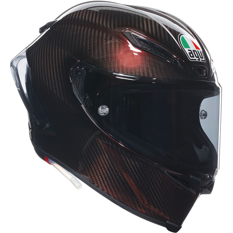 CASCO AGV PISTA GP RR E2206 RED CARBON