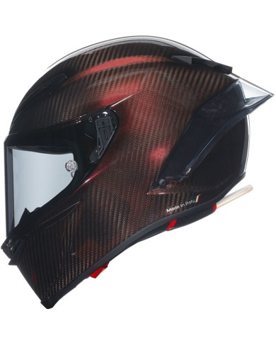 CASCO AGV PISTA GP RR E2206 RED CARBON