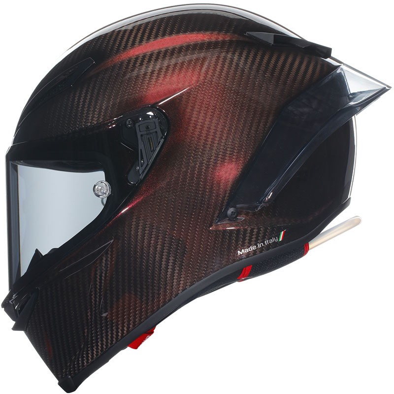 CASCO AGV PISTA GP RR E2206 RED CARBON