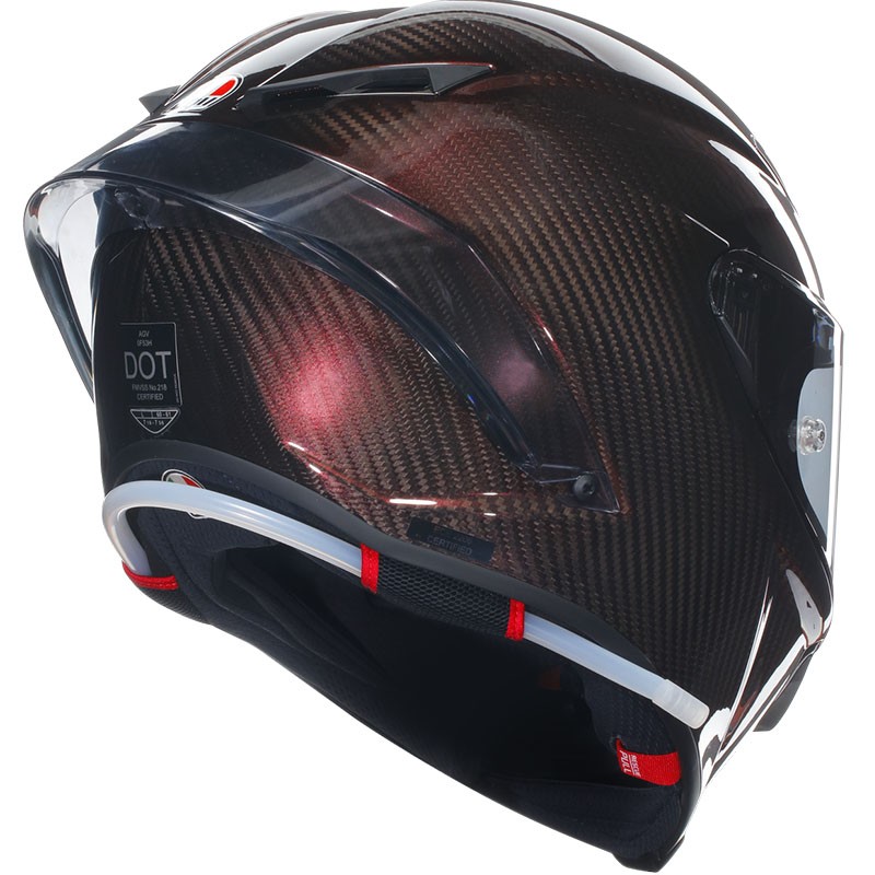 CASCO AGV PISTA GP RR E2206 RED CARBON